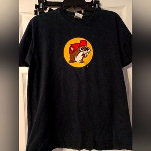 Buccees Peace Love Buccees Tshirt Black size medium